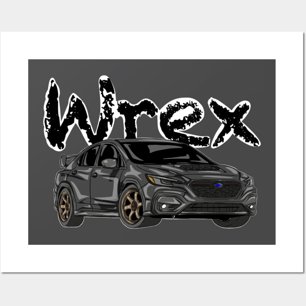 2022 WRX WREX Tee Wall Art by vampskills2n